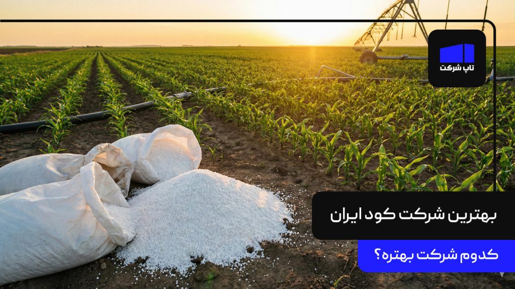 بهترین شرکت کود ایران